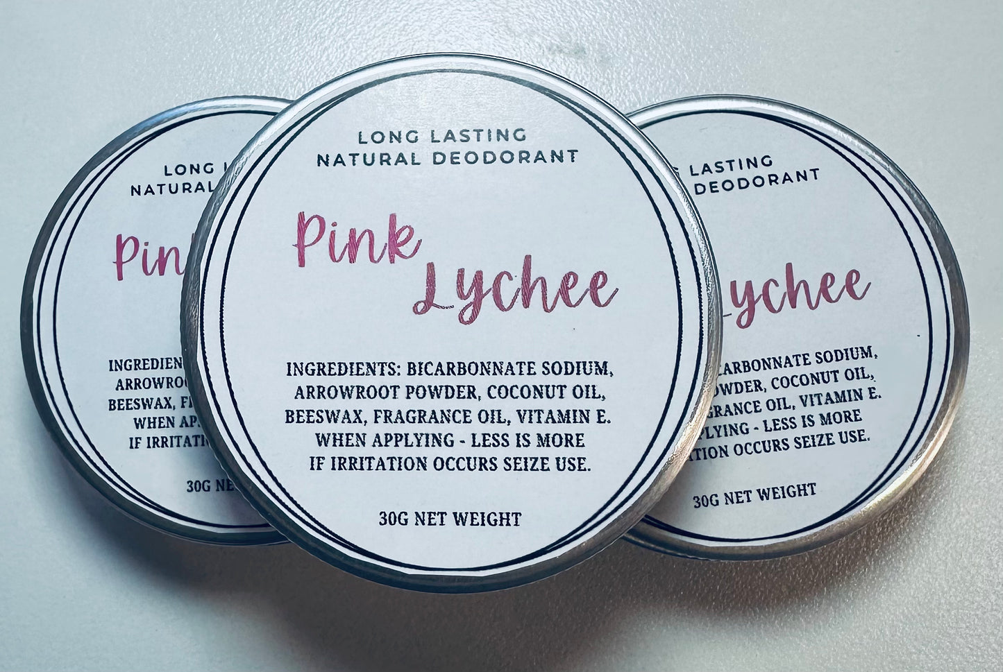 Natural Deodorant