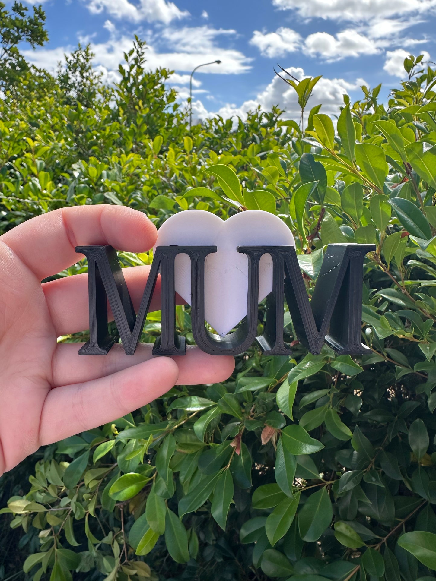 3D Mum/Nan Photo Holder