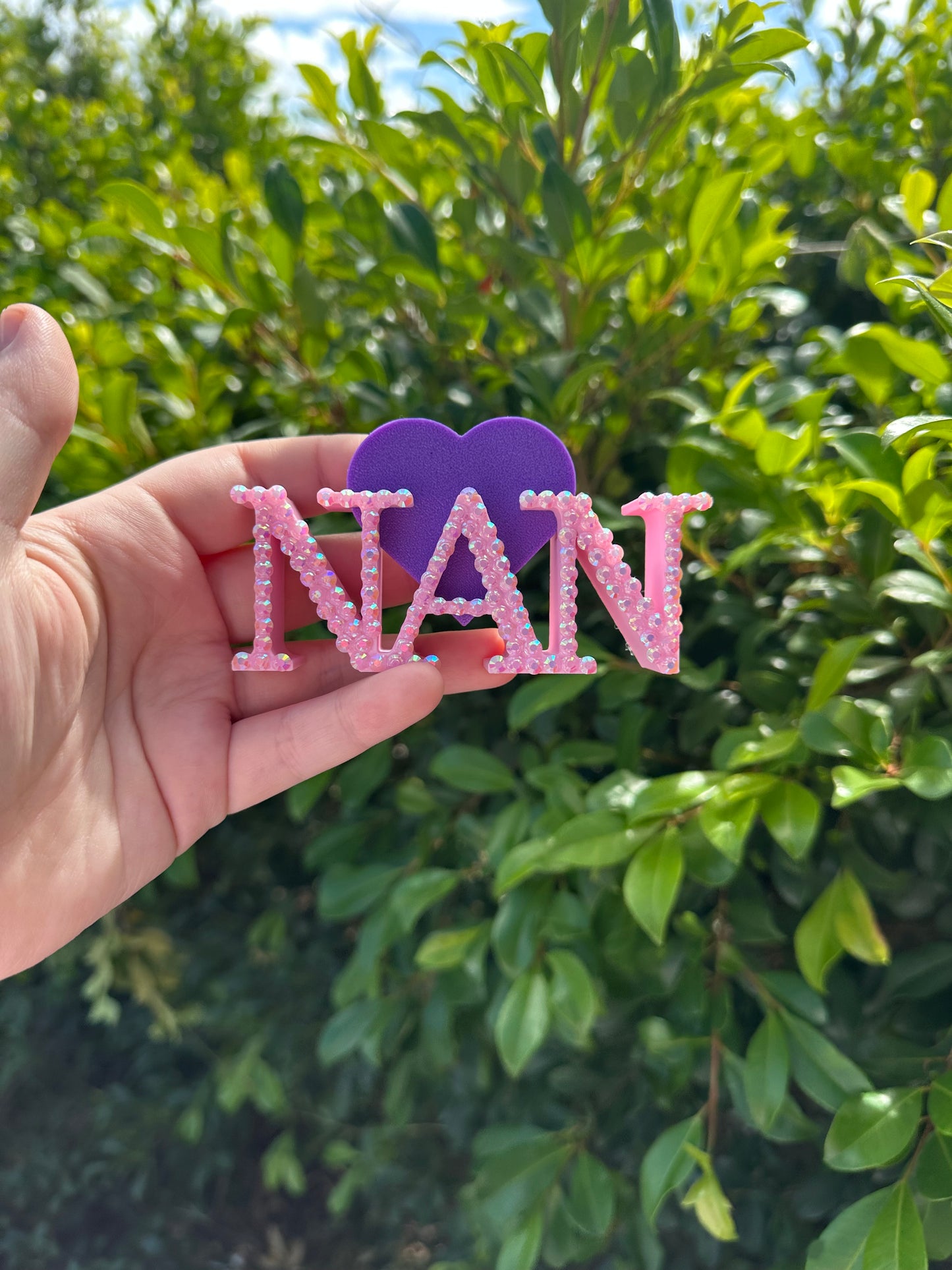 3D Mum/Nan Photo Holder