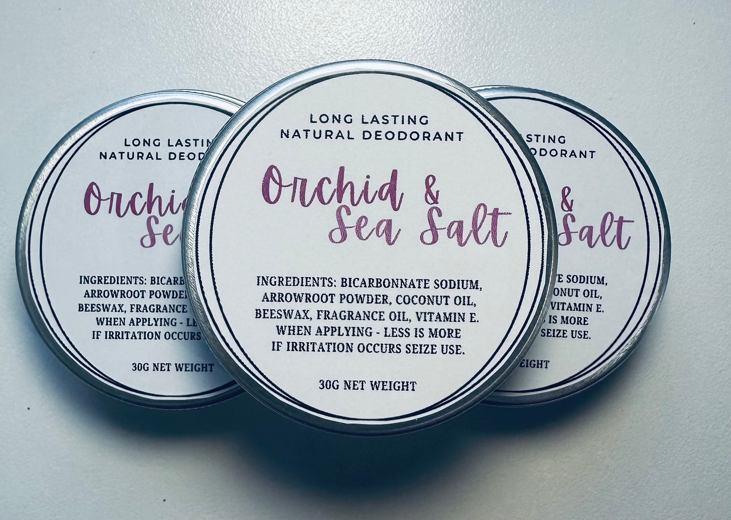 Natural Deodorant