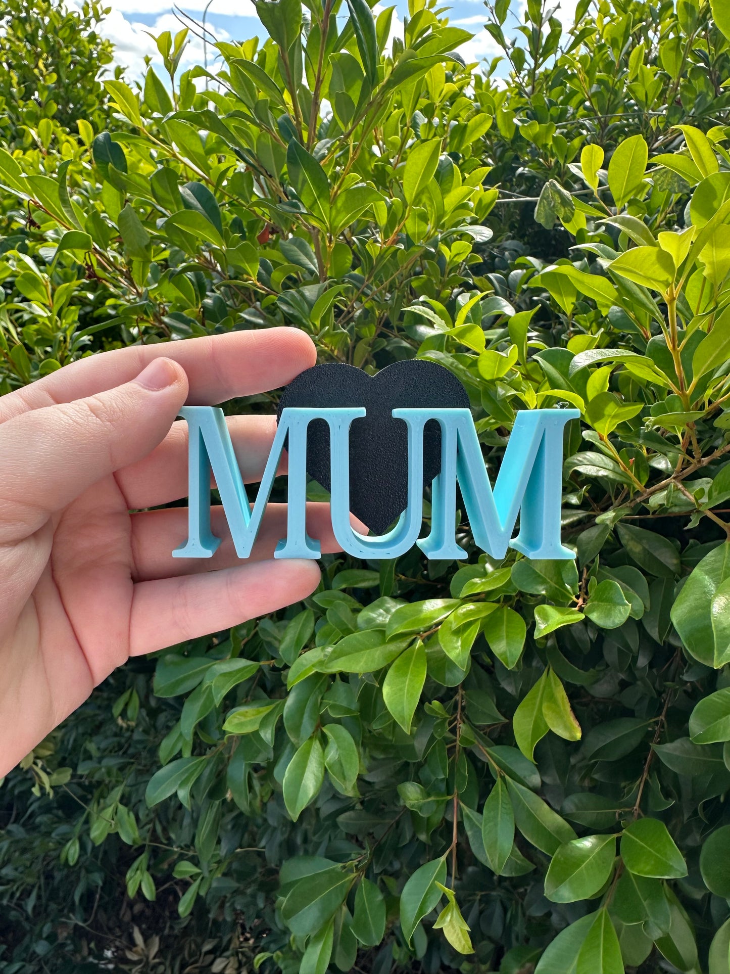 3D Mum/Nan Photo Holder