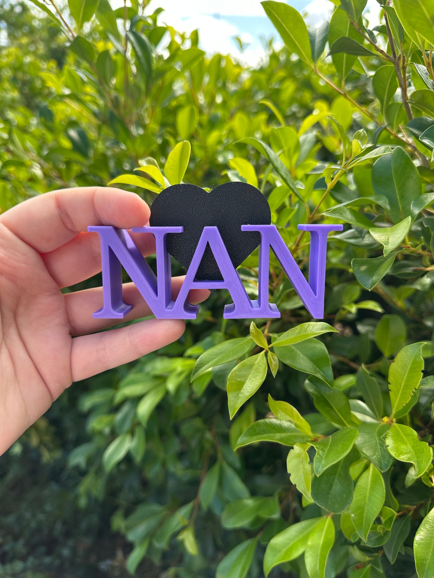 3D Mum/Nan Photo Holder