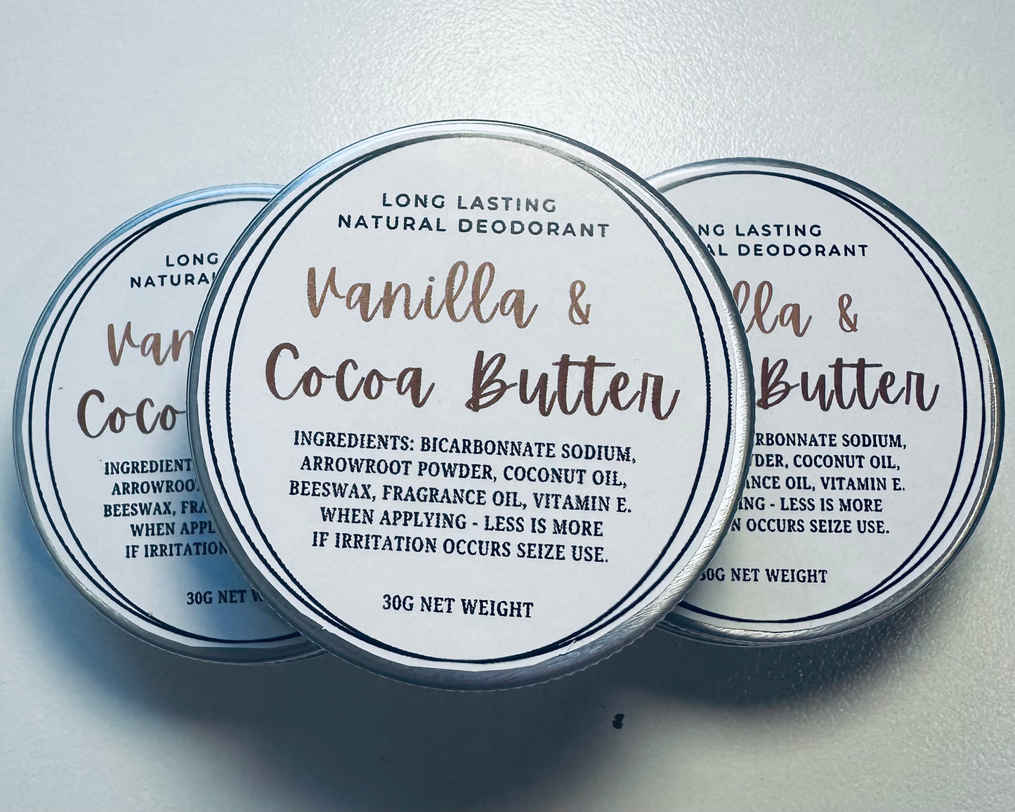Natural Deodorant