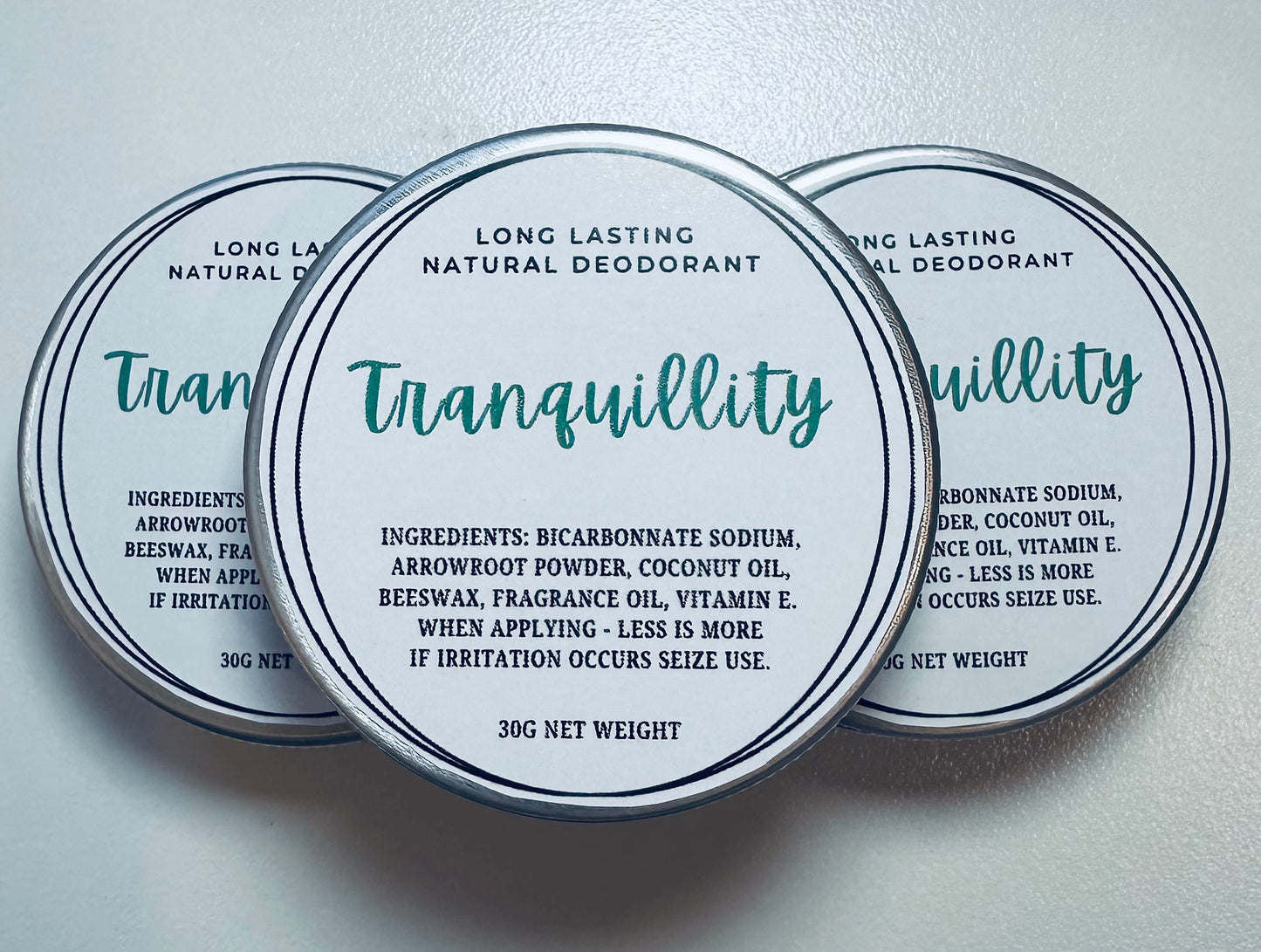 Natural Deodorant